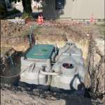 Assainissements Individuels fouille avec produit